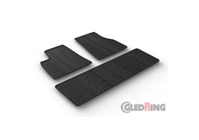 Alfombrilla goma Gledring Tesla Model S 2016- incl. Model S 85D (5 piezas) 