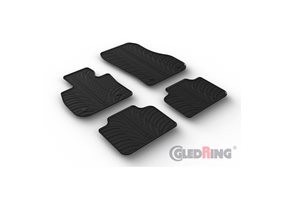 Alfombrilla goma Gledring BMW 2 Serie (U06) Active Tourer 2021- (4 piezas+clips montaje) 