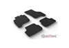 Alfombrilla goma Gledring Volkswagen e-Golf VII 2014-2020 (4 piezas+clips montaje) 