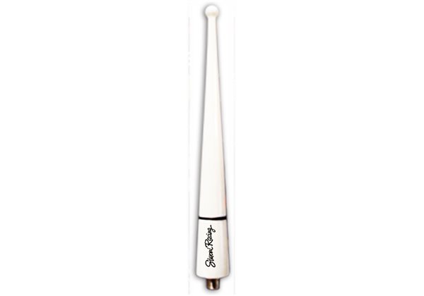 Antena 8V - Wit - Longitud 9cm 