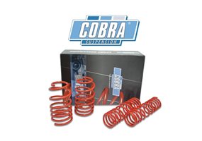 Juego De Muelles Cobra Ford Escort Vii - Gal/abl/aal/afl Sedan 1.6/1.8+1.8d/td 2wd 02/1995-2000 40mm rebaje delantero-30mm rebaj