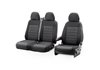 Fundas asientos especificas tela a medida Otom Volkswagen T6 2015-2022 (Con reposabrazos en el sofá) 2+1 