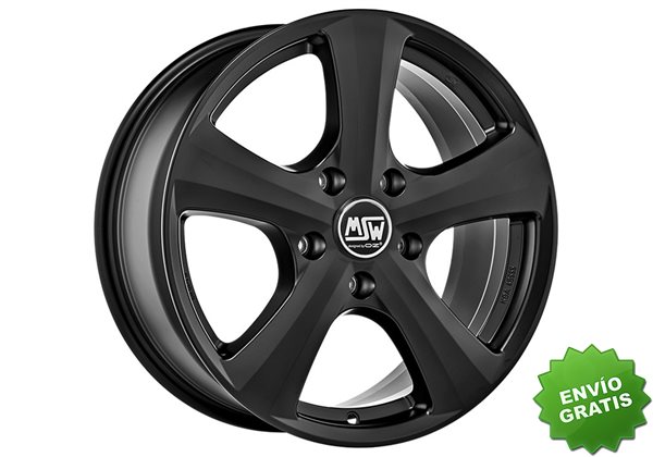 Llanta exclusiva Oz Msw 19 W 6.5x15 Et38 4x100 Negro Mate Kba Nad