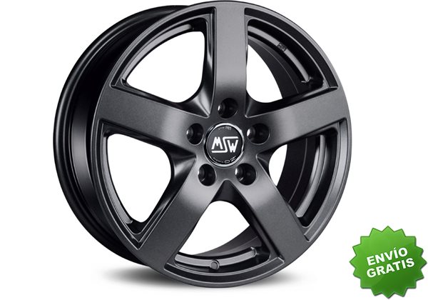Llanta exclusiva Oz Msw 55 7.5x17 Et33 5x110 Gris Mate Oscuro