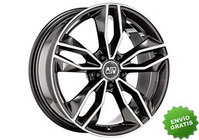 Llanta exclusiva Oz Msw 71 8x18 Et50 5x112 Antracita Oscuro Brillante Pulido