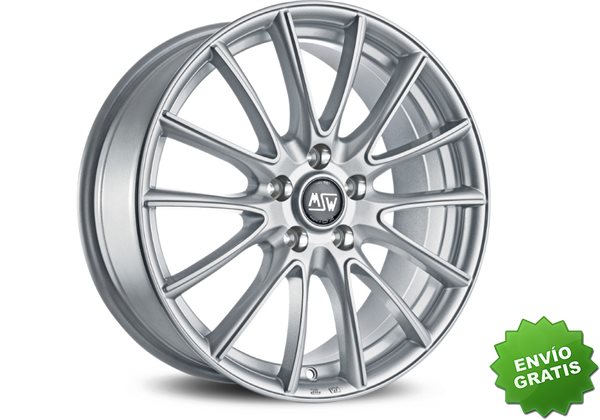 Llanta exclusiva Oz Msw 86 6.5x16 Et38 5x105 Full Silver Kba Nad