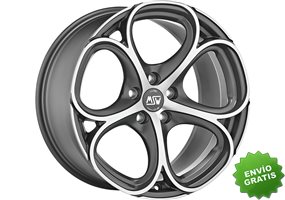 Llanta exclusiva Oz Msw 82 8x18 Et45 5x114.30 Plata Metal Mate Pulido (mgmfp)