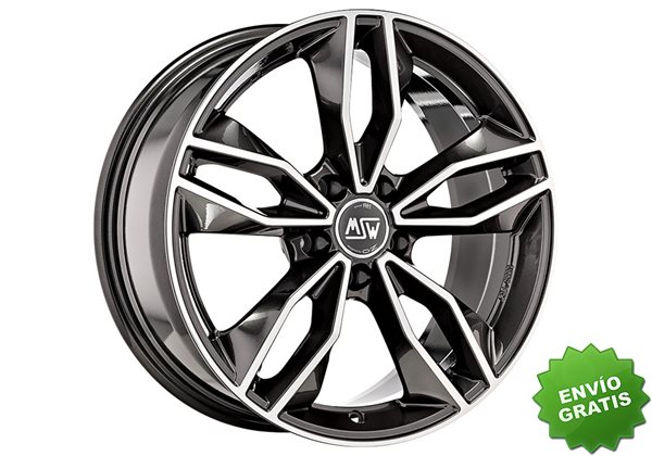 Llanta exclusiva Oz Msw 71 8.5x19 Et45 5x108 Gris Oscuro Brillante Pulido