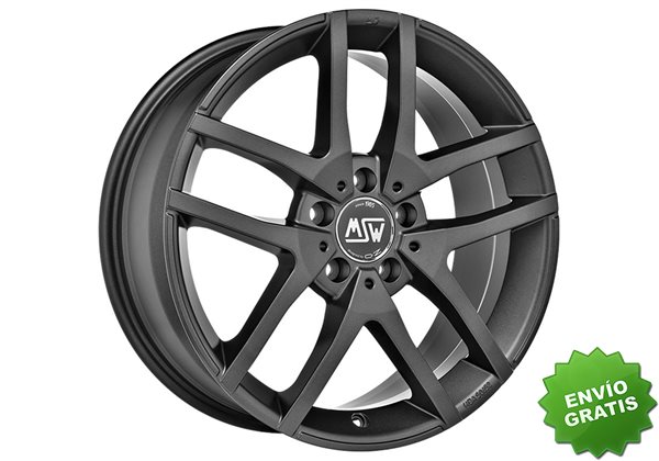 Llanta exclusiva Oz Msw 28 6.5x16 Et38 5x112 Gris Mate Oscuro