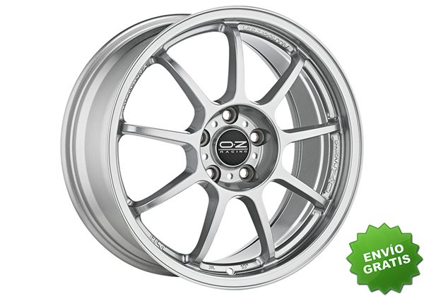 Llanta exclusiva Oz Alleggerita Hlt 4f 7x16 Et37 4x100 Star Silver