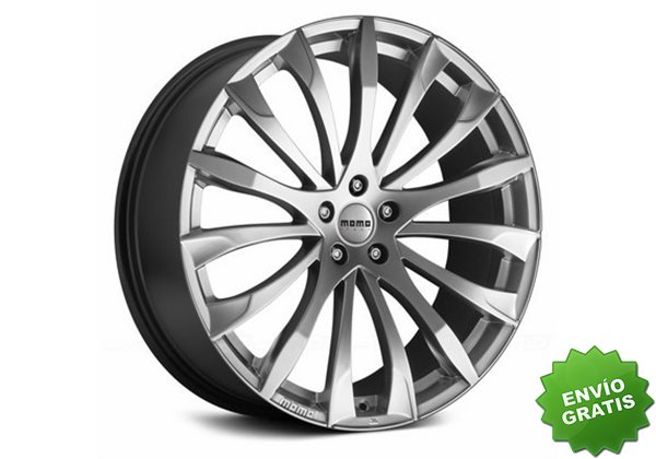 Llanta exclusiva Momo Sting Hsilver 105x20 5x112 42 79.6 Via
