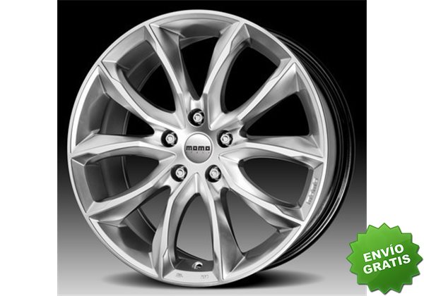 Llanta exclusiva Momo ScreamjEt8.0x17 Et40 5x114 Plata 72.3 Via
