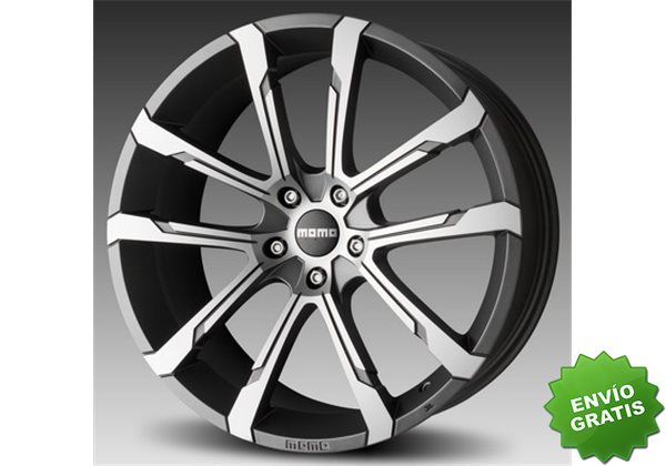 Llanta exclusiva Momo Quantum Evo 7.0x17 Et38 4x108 Anthracite Matt 72.3 Via