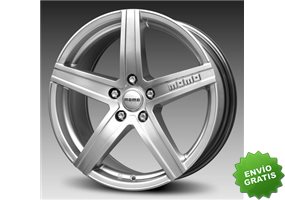 Llanta exclusiva Momo Hyperstar 6.5x16 Et35 4x100 Plata 72.3 Via