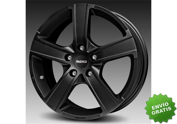 Llanta exclusiva Momo Win Pro 7.0x16 Et48 5x112 Negro Mate 72.3 Tuv