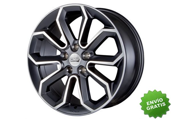 Llanta exclusiva Cms C20 8.0x18 Et47 5x108 Dmb 63.4 Tuv