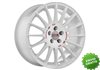 Llanta exclusiva Oz Superturismo Wrc 7x17 Et42 4x108 White Red Lettering Tuv