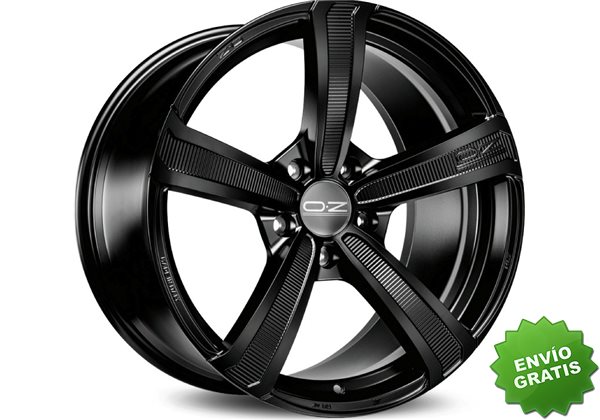 Llanta exclusiva Oz Montecarlo Hlt 10x19 5x114 Et50 Negro Mate