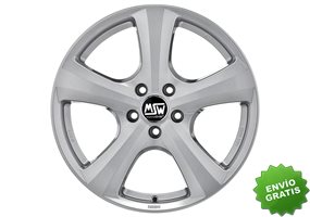 Llanta exclusiva Oz Msw 19 W 7x16 5x112 Et42 Plata