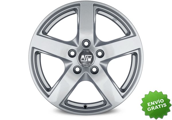 Llanta exclusiva Oz Msw 55 6.5x16 5x115 Et41 Plata