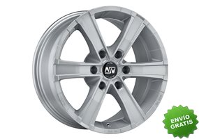 Llanta exclusiva Oz Msw 86 6x15 4x100 Et30 Plata