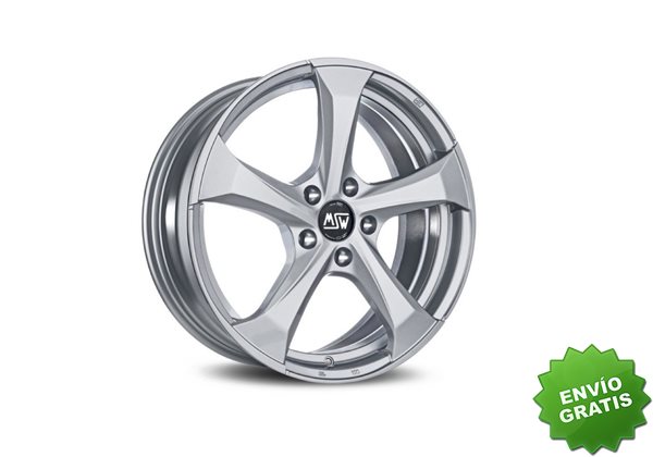Llanta exclusiva Oz Msw 47 7.5x17 5x108 Et45 Plata