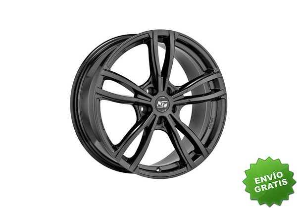 Llanta exclusiva Oz Msw 73 8.5x19 5x114.30 Et40 Gris Oscuro Brillante