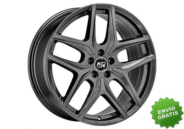 Llanta exclusiva Oz Msw 40 9x19 5x112 Et29 Gloss Gun Metal