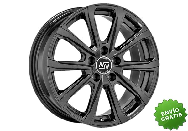 Llanta exclusiva Oz Msw 79 6.5x16 5x112 Et41 Gris Oscuro Brillante