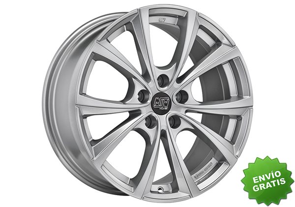 Llanta exclusiva Oz Msw 27t 8.5x18 5x114.30 Et40 Plata