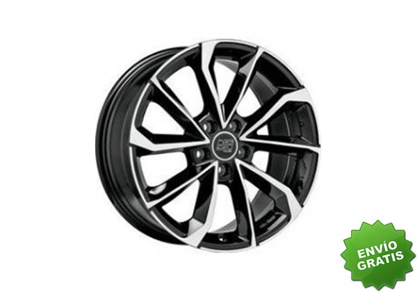 Llanta exclusiva Oz Msw 42 8x18 5x120 Et45 Negro Brillante Pulido