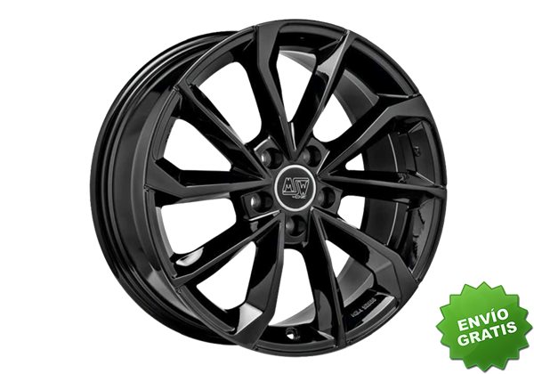 Llanta exclusiva Oz Msw 42 8x18 5x112 Et48 Negro Brillante