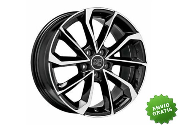Llanta exclusiva Oz Msw 41 7.5x19 5x114.30 Et45 Negro Brillante Pulido