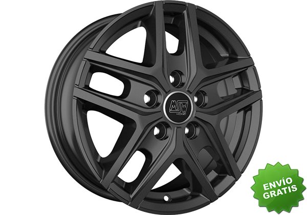 Llanta exclusiva Oz Msw 40 Van 6.5x16 5x114.30 Et44 Gris Oscuro Brillante