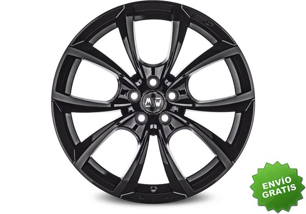 Llanta exclusiva Oz Msw 27t 9.5x19 5x114.30 Et45 Negro Brillante