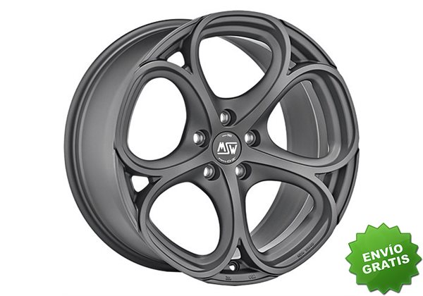 Llanta exclusiva Oz Msw 82 8x18 5x100 Et40 Matt Gun Metal