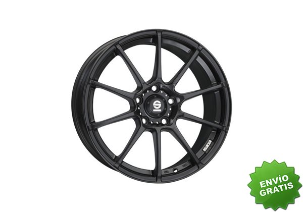 Llanta exclusiva Oz Assetto Gara 7x17 4x108 Et42 Negro Mate