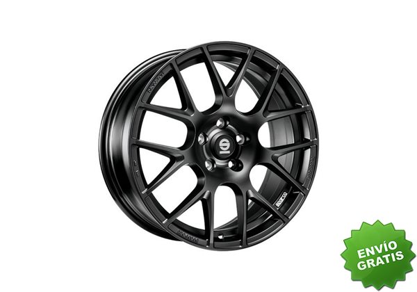 Llanta exclusiva Oz Sparco Pro Corsa 7.5x17 4x108 Et40 Titanio Mate Oscuro