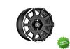 Llanta exclusiva Oz Sparco Dakar 8.5x17 6x114.30 Et25 Negro Mate Lip Polished+rivets