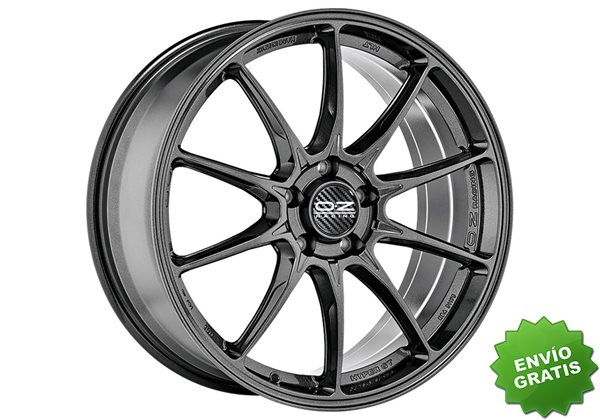 Llanta exclusiva Oz Hyper Gt Hlt 7.5x17 Et38 5x110 Star Graphite