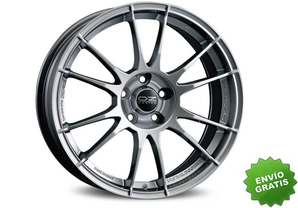 Llanta exclusiva Oz Ultraleggera 8x17 Et40 5x114.30 Chrystal Titanium Kba Nad