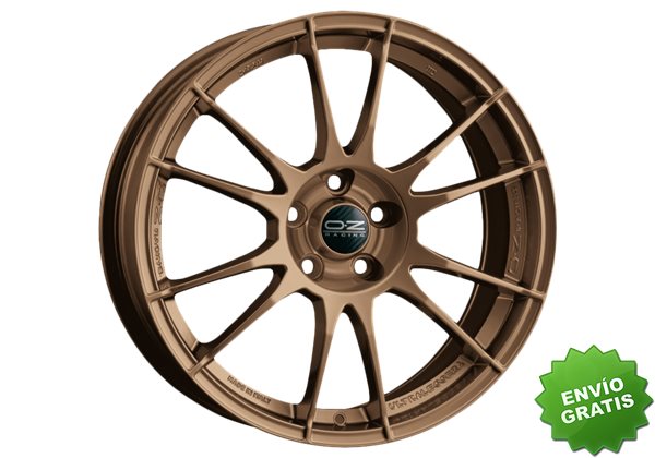 Llanta exclusiva Oz Ultraleggera 8x17 5x112 Et35 Bronce Mate