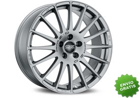 Llanta exclusiva Oz Superturismo Gt 7x18 Et42 4x100 Grigio Corsa Black Lettering Kba Via Nad
