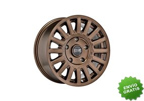 Llanta exclusiva Oz Rally Raid 8.5x18 6x114.30 Et40 Bronce Brillante Black Lettering