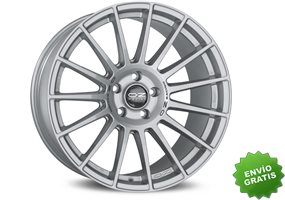 Llanta exclusiva Oz Superturismo Dakar 8.5x20 Et45 5x112 Matt Race Silver Black Lettering Tuv