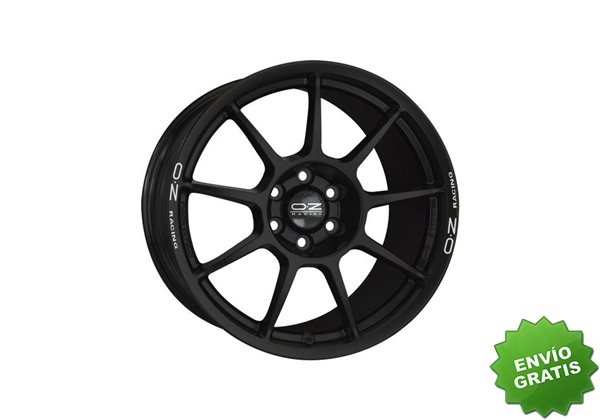 Llanta exclusiva Oz Challenge Hlt 8.5x18 5x112 Et35 Negro Mate White Lettering