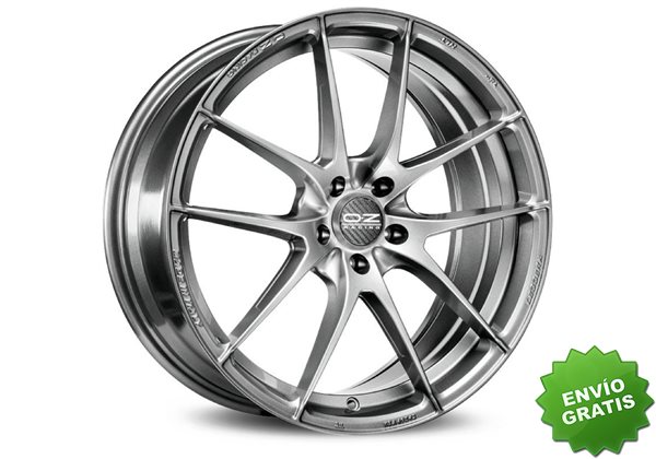 Llanta exclusiva Oz Leggera Hlt 9.5x21 5x112 Et43 Gris Claro