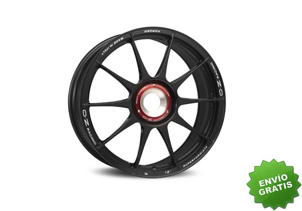 Llanta exclusiva Oz Superforgiata 9x19 5x120 Et30 Negro Mate Con Scritte Di Fresatura