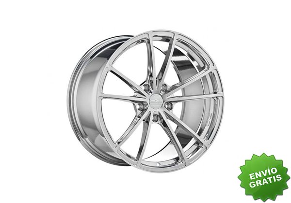 Llanta exclusiva Oz Zeus 8.5x19 5x114.30 Et40 Plata Pulido