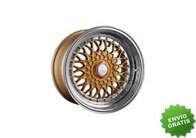 Llanta exclusiva Dare Rs 7x15 4x100 108 Et20 73.1 Oro